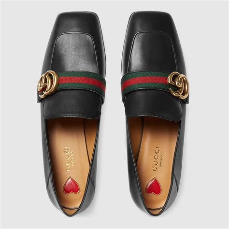 gucci loafers heels|gucci loafer boots.